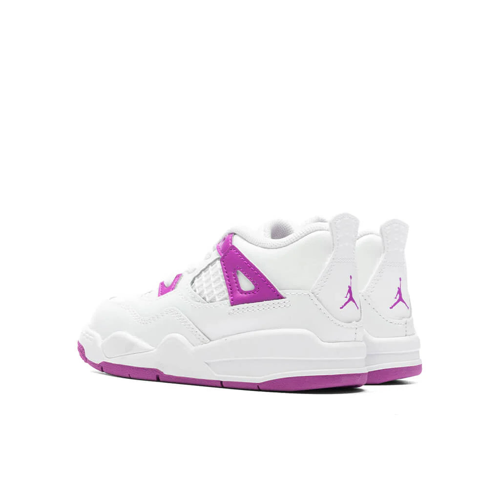 Jordan 4 Retro TD White Hyper Violet