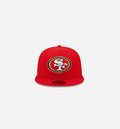 San Francisco 49ers Cloud Icon 59Fifty Mens Fitted Hat Red