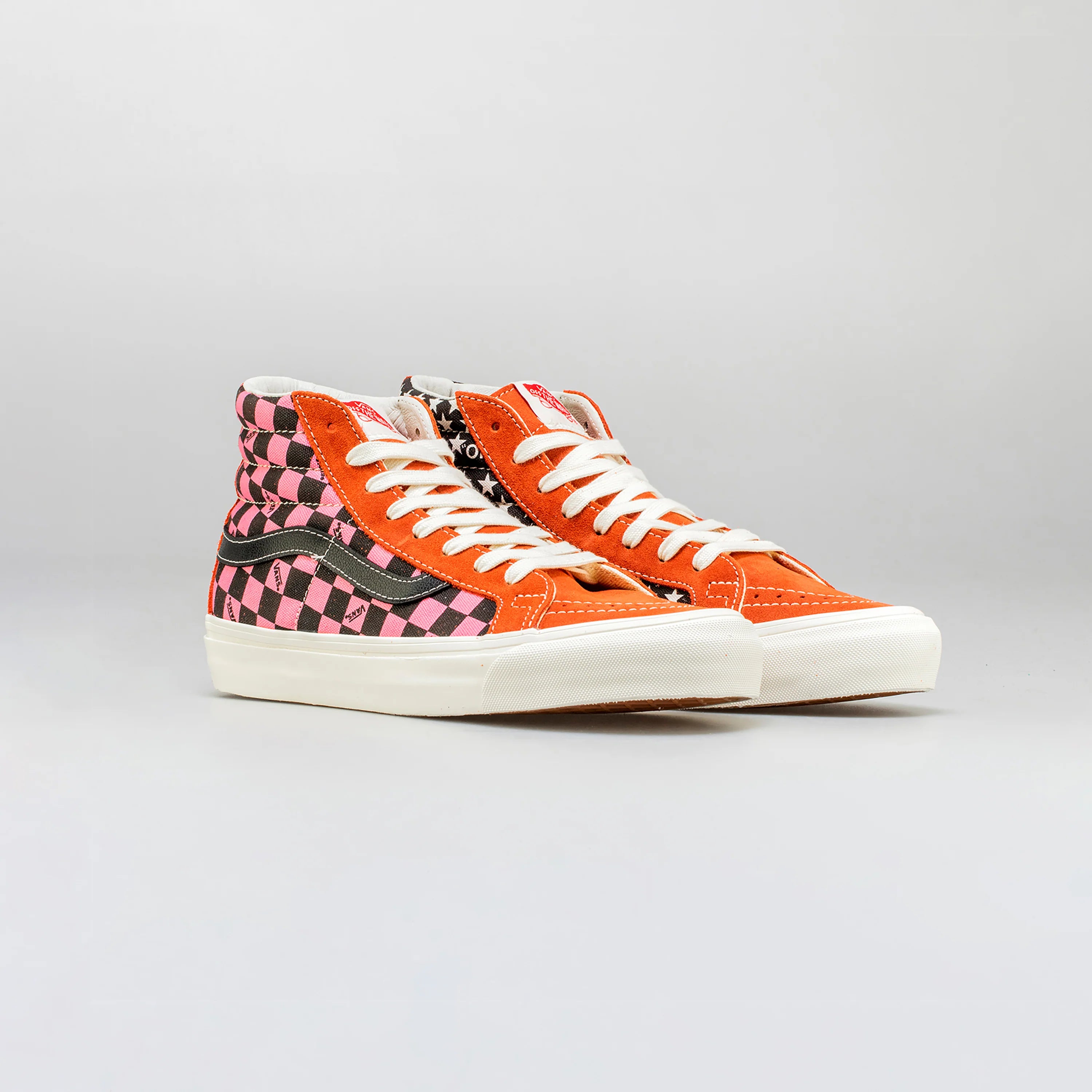 OG SK8 Hi LX Mens Skateboarding Shoe Red Bone