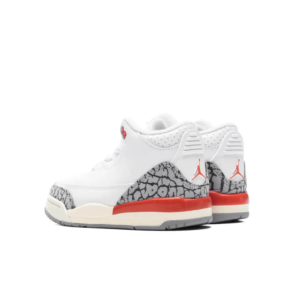 Air Jordan 3 Retro TD Georgia Peach White Cosmic Clay Sail