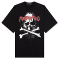 Black Printed T Shirt Black