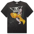 Saint M6 x Aerosmith S S T Shirt Black