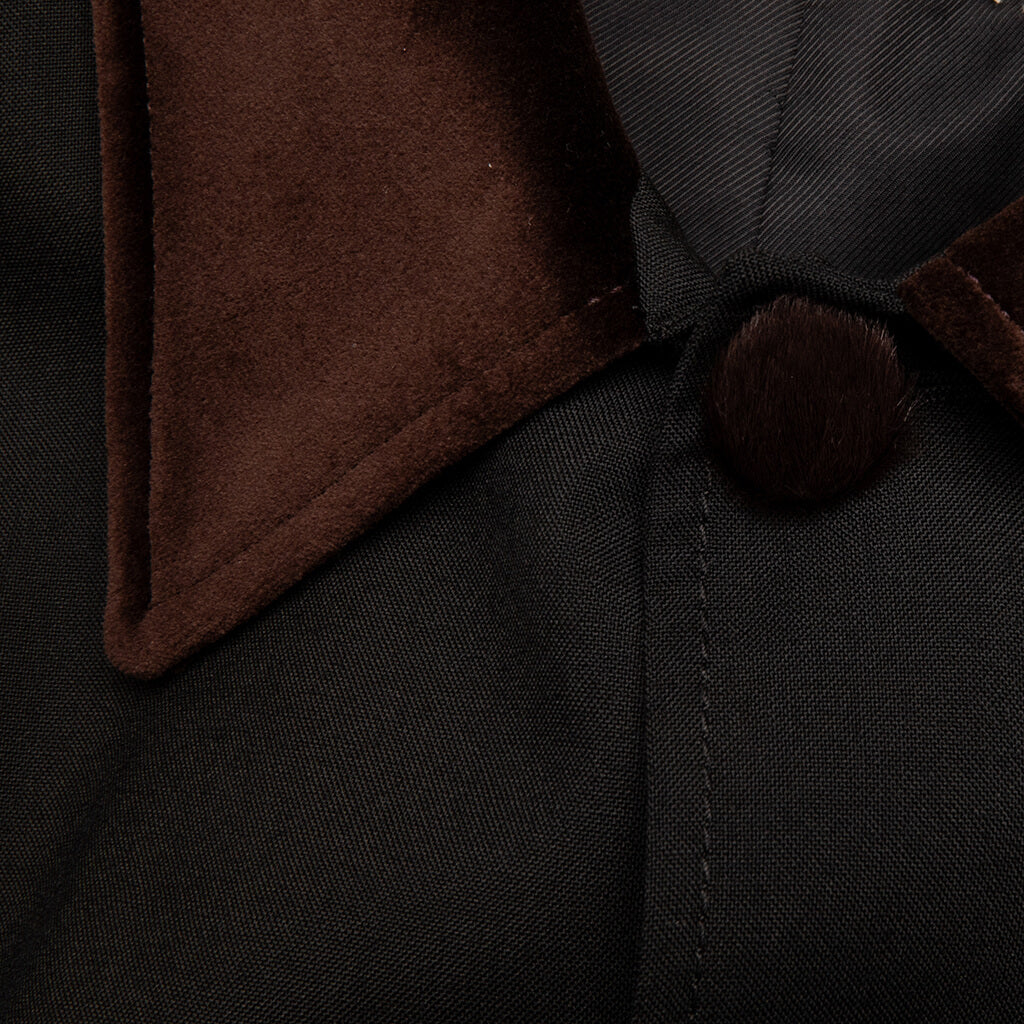 Tropical Wool Jacket Black