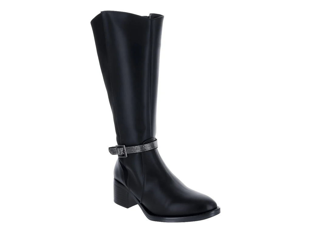 Botas Luna Rosa Negro para Mujer