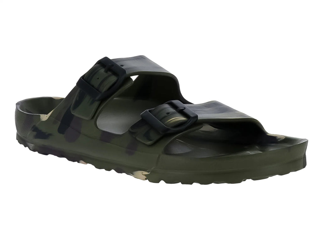 Sandalias Elega Color Militar para Hombre