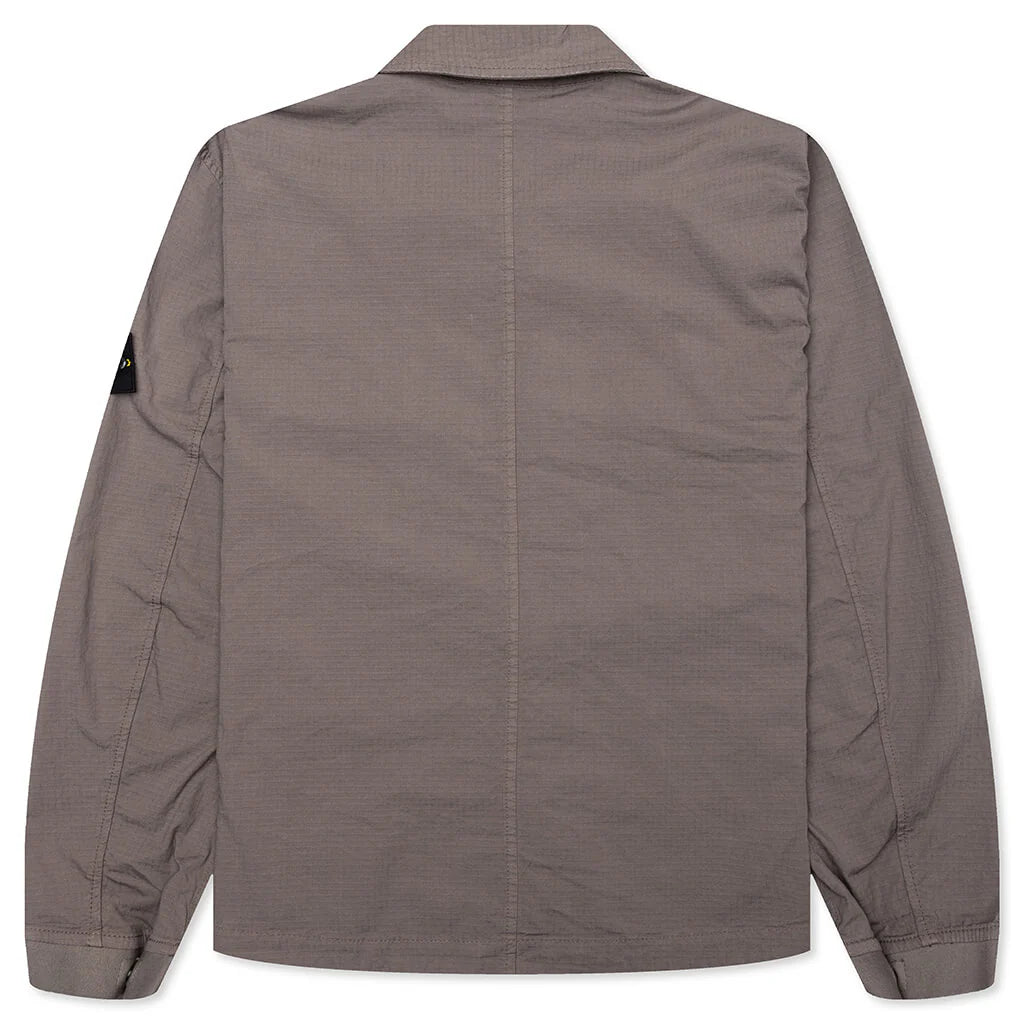 Regular Fit Overshirt Dove Grey