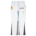 Dépt Logo Painted Sweatpant Flares Light Heather Grey Navy Black