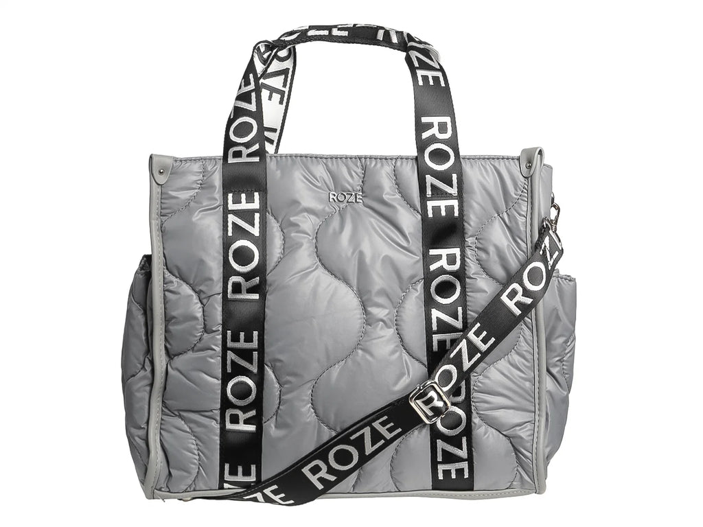 Bolsa de Hombro ROZE Gris para Mujer