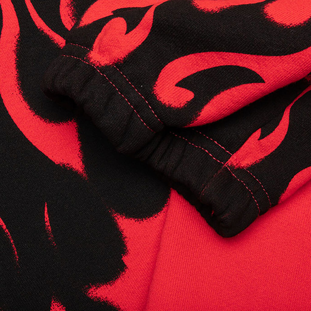AK Sweats Black Red