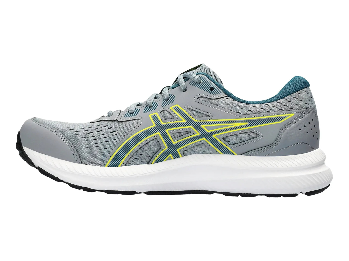Tenis ASICS Gel Contend 8 Gris y Azul para Hombre