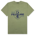 Sustained Earth Tee Oil Green