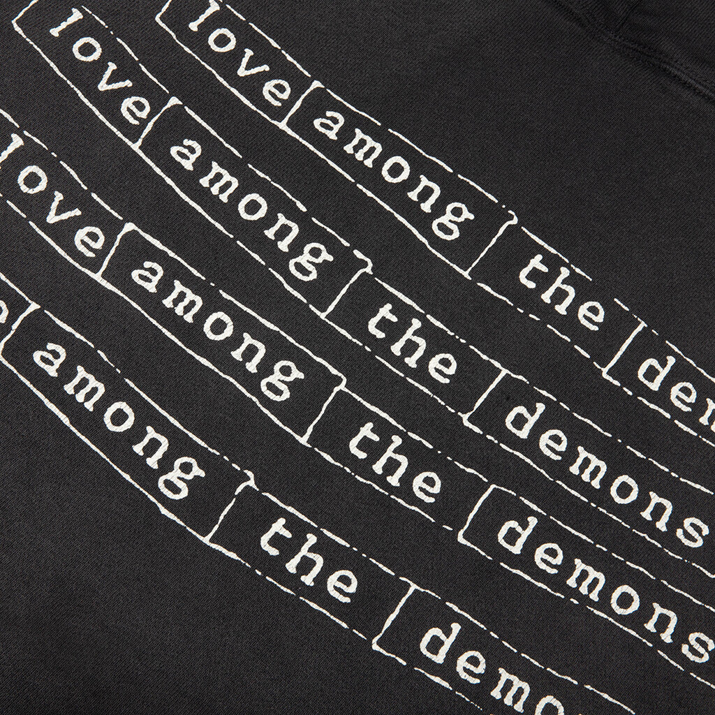 Love Among Hoodie Black