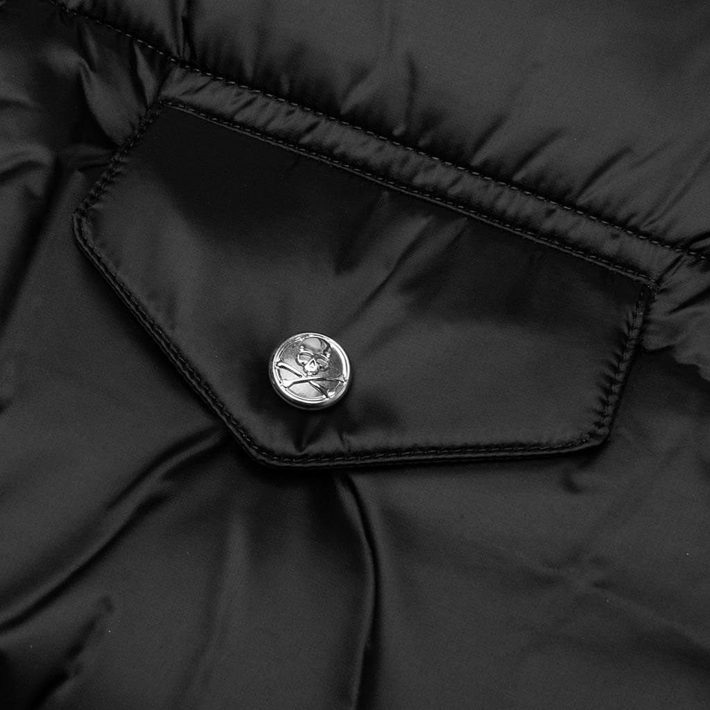 Padded Shirt Jacket Black