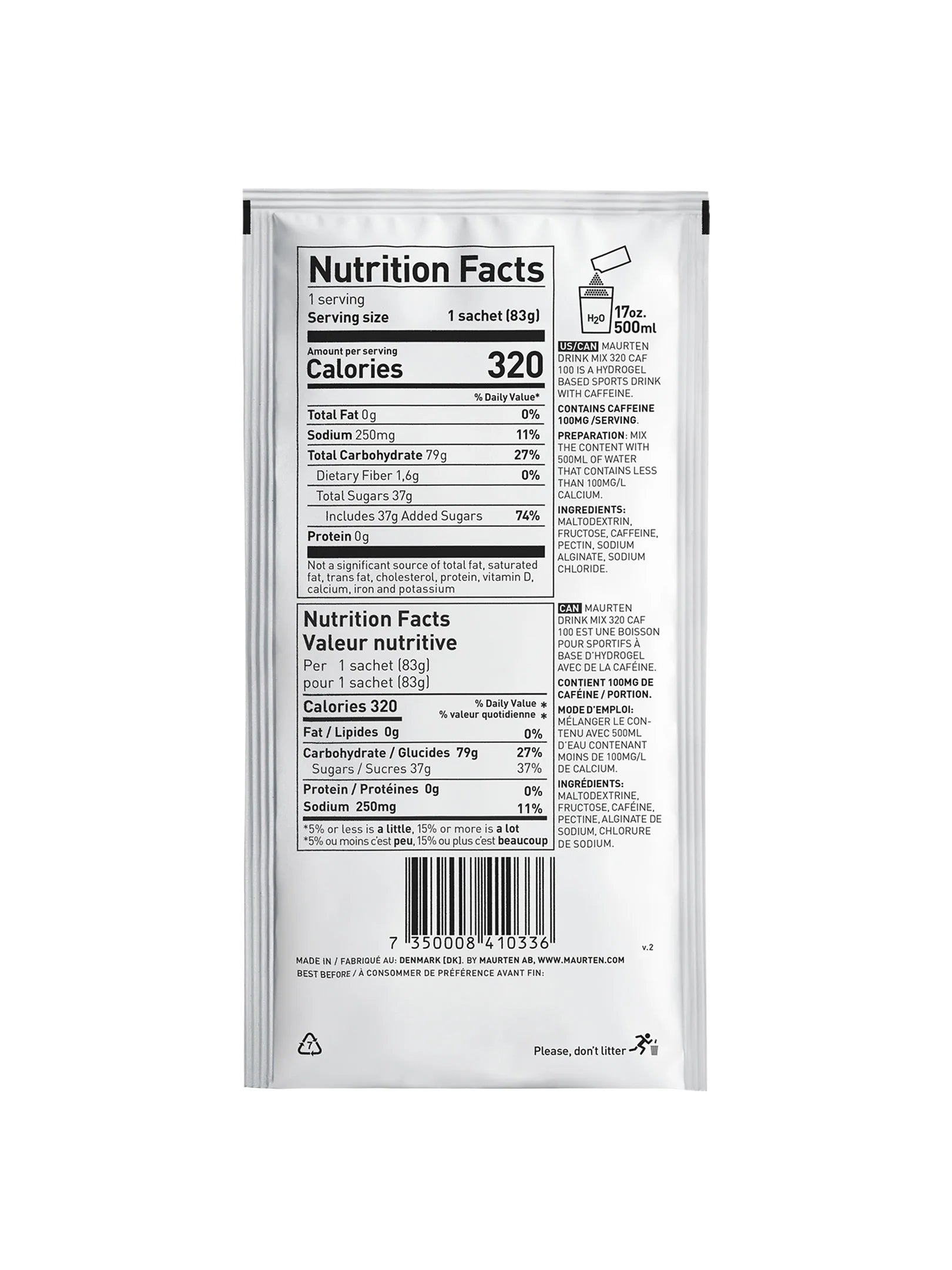 Maurten Drink Mix 320 CAF 100 Box
