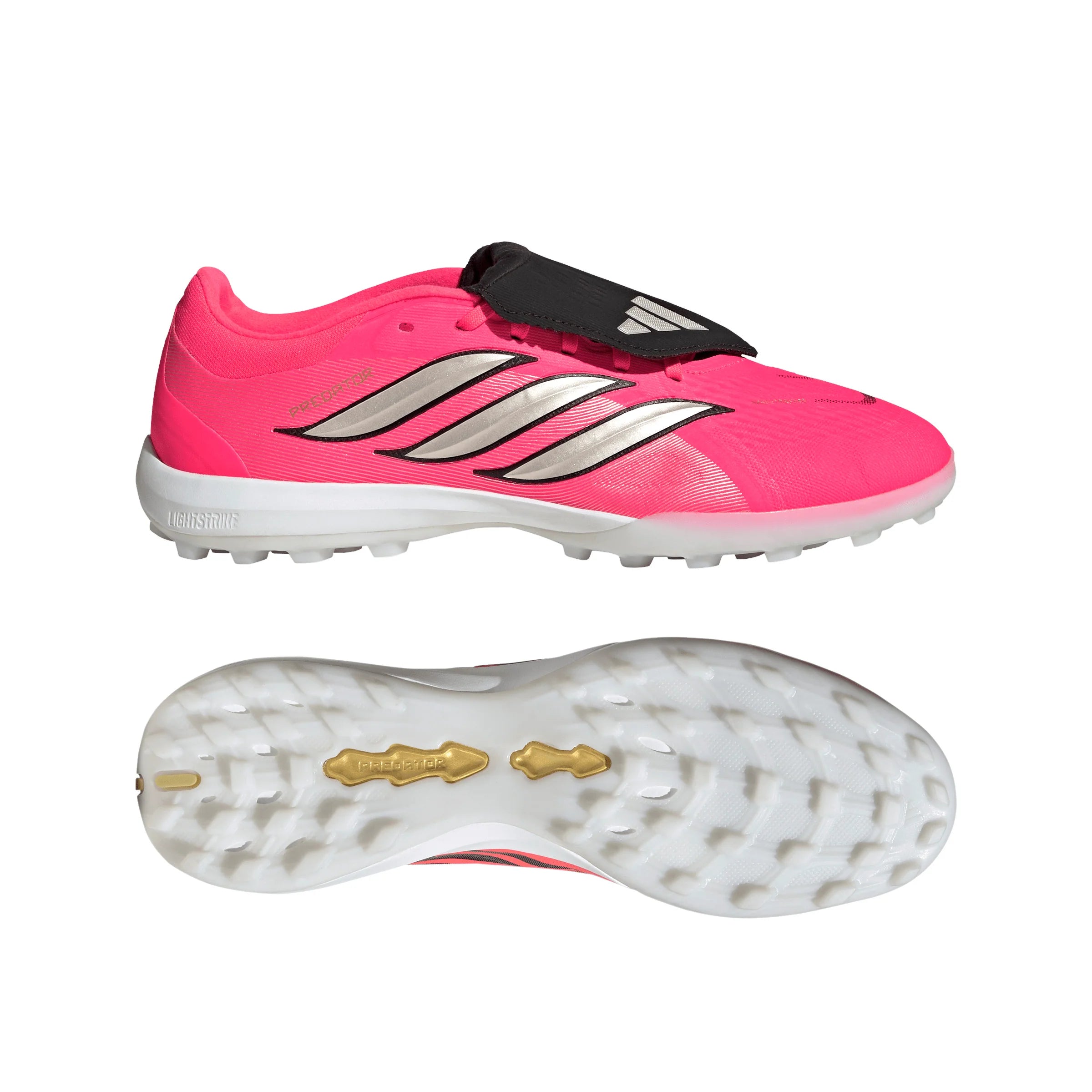 adidas Predator Pro Fold Over Tongue Turf Mens Soccer Cleats Turquesa