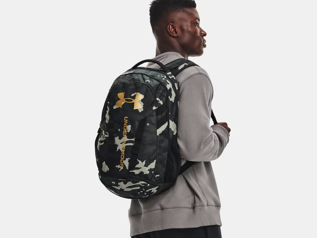 Under Armour Hustle 50 Backpack Gray Bl