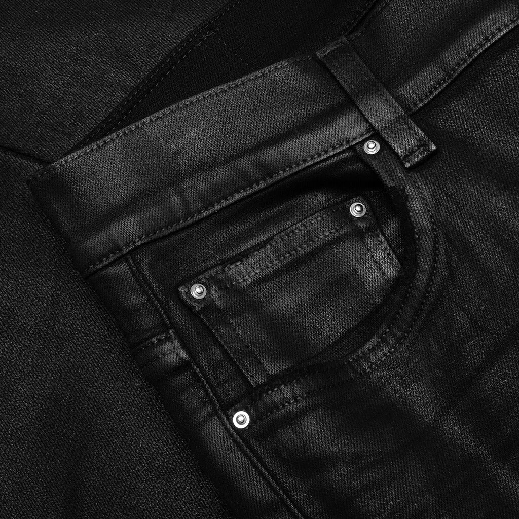 Wax Logo Jean Black