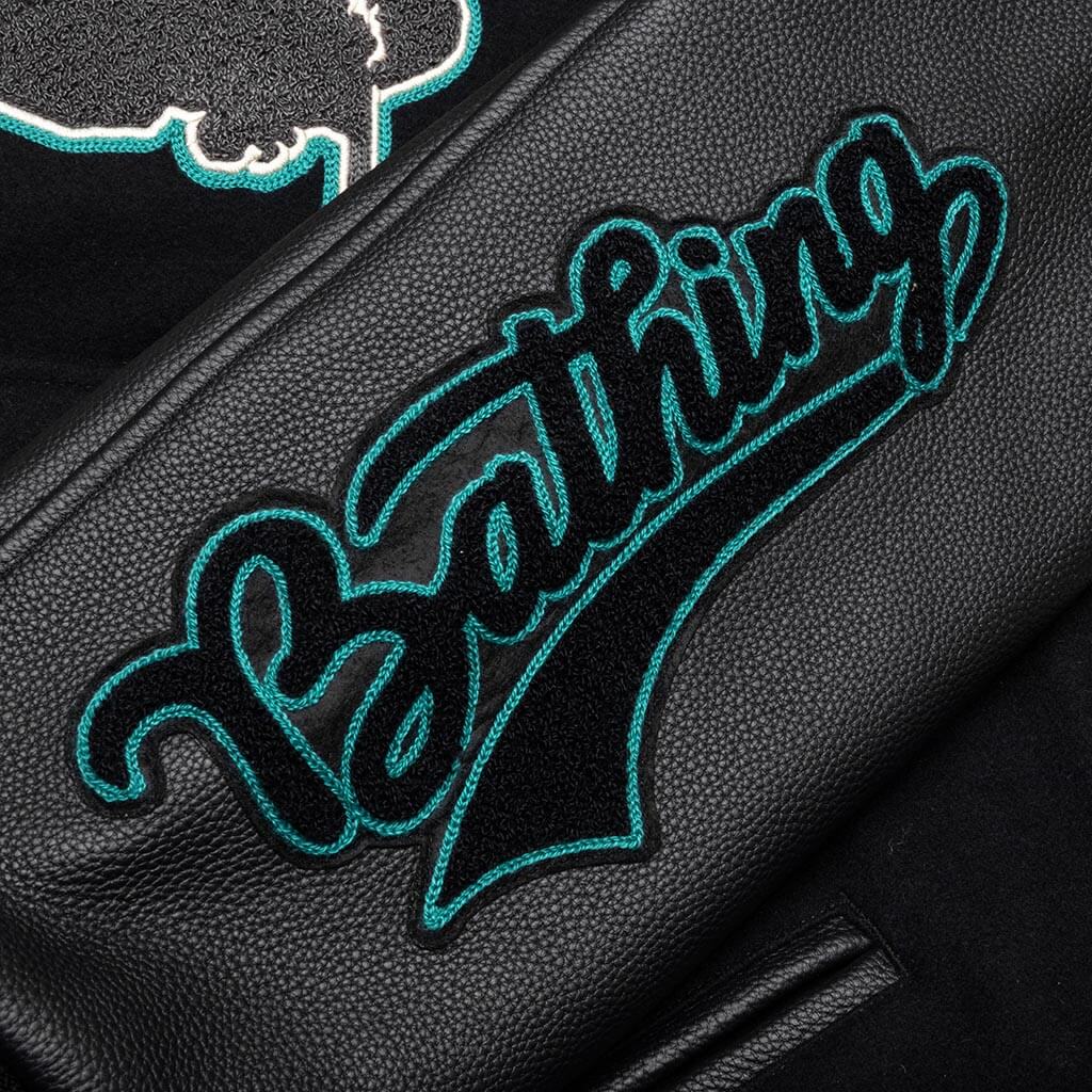 Bape Varsity Jacket Black