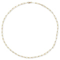 Box Chain Gold S925 Sterling Silver with 18K Gold Plating