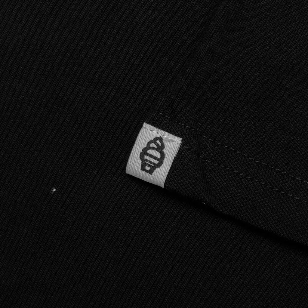 Chrome S S Tee Black