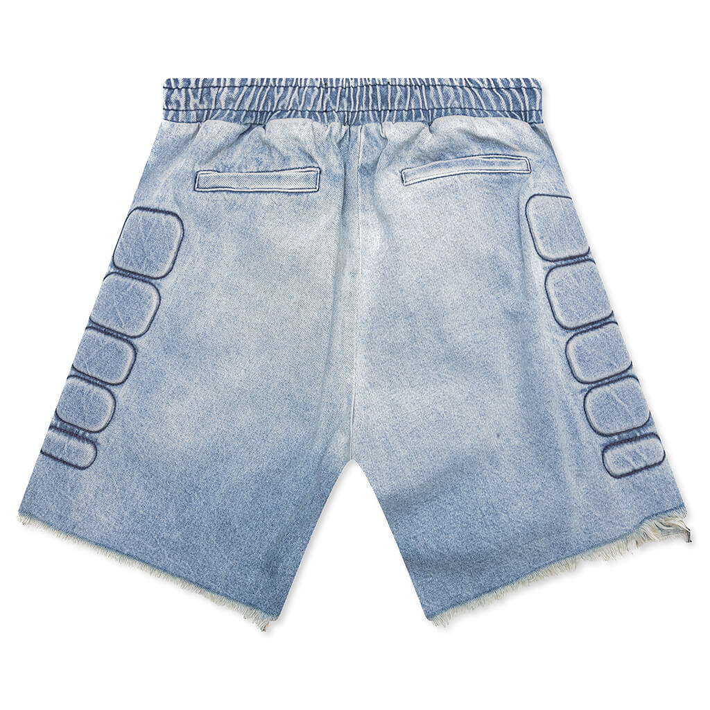 Denim Moto Short Blue Denim