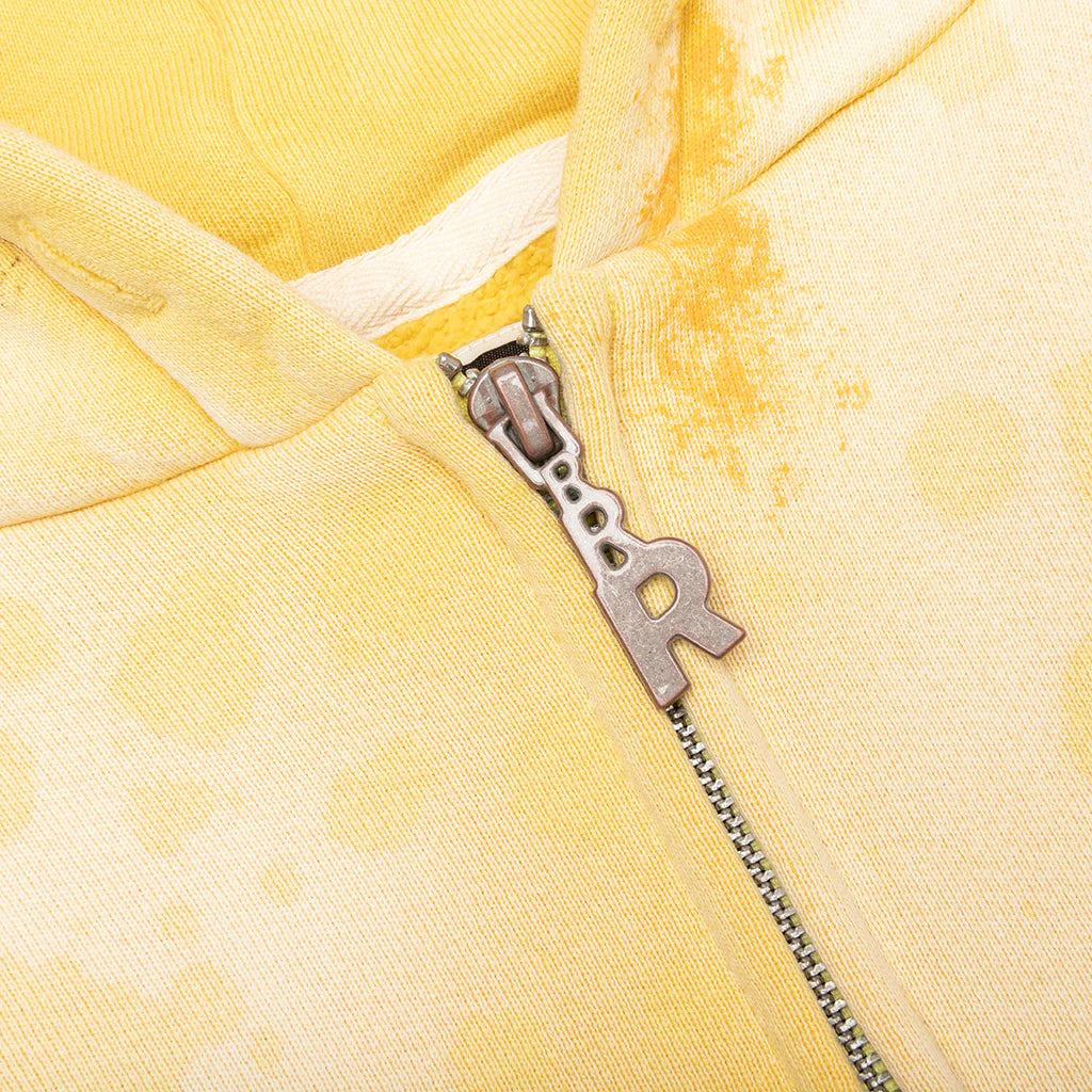 Gym Bag Zip Hoodie Washed Yellow