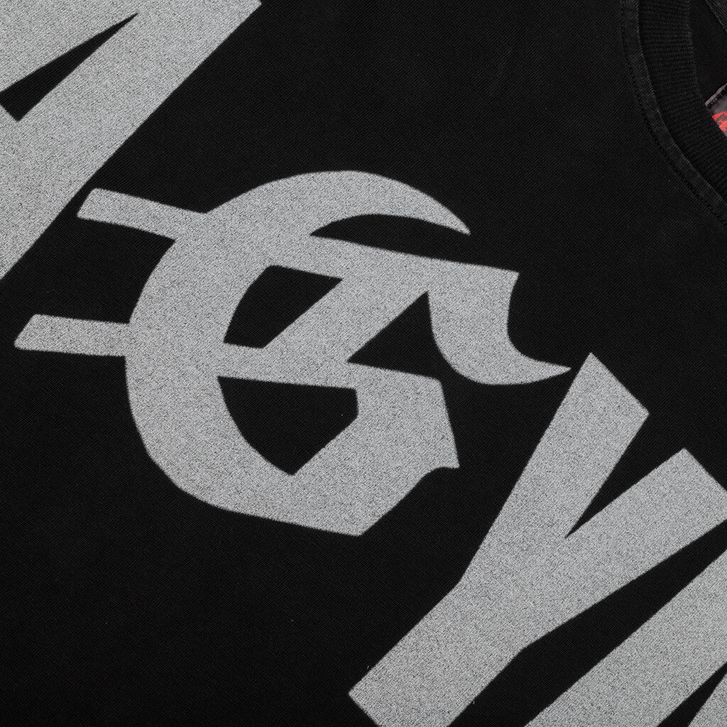 AGYAL Layered T Shirt Black Wash