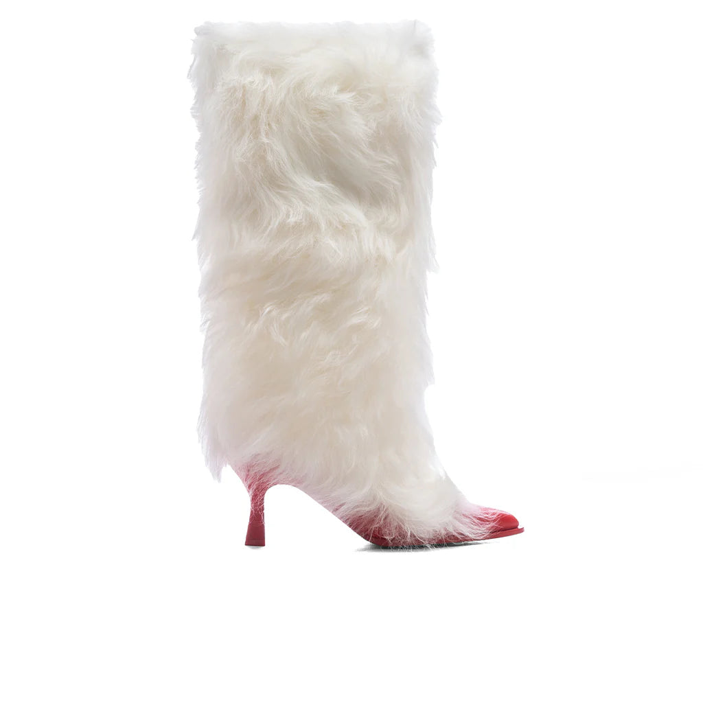 UGG x AMBUSH Womens Heel White Red