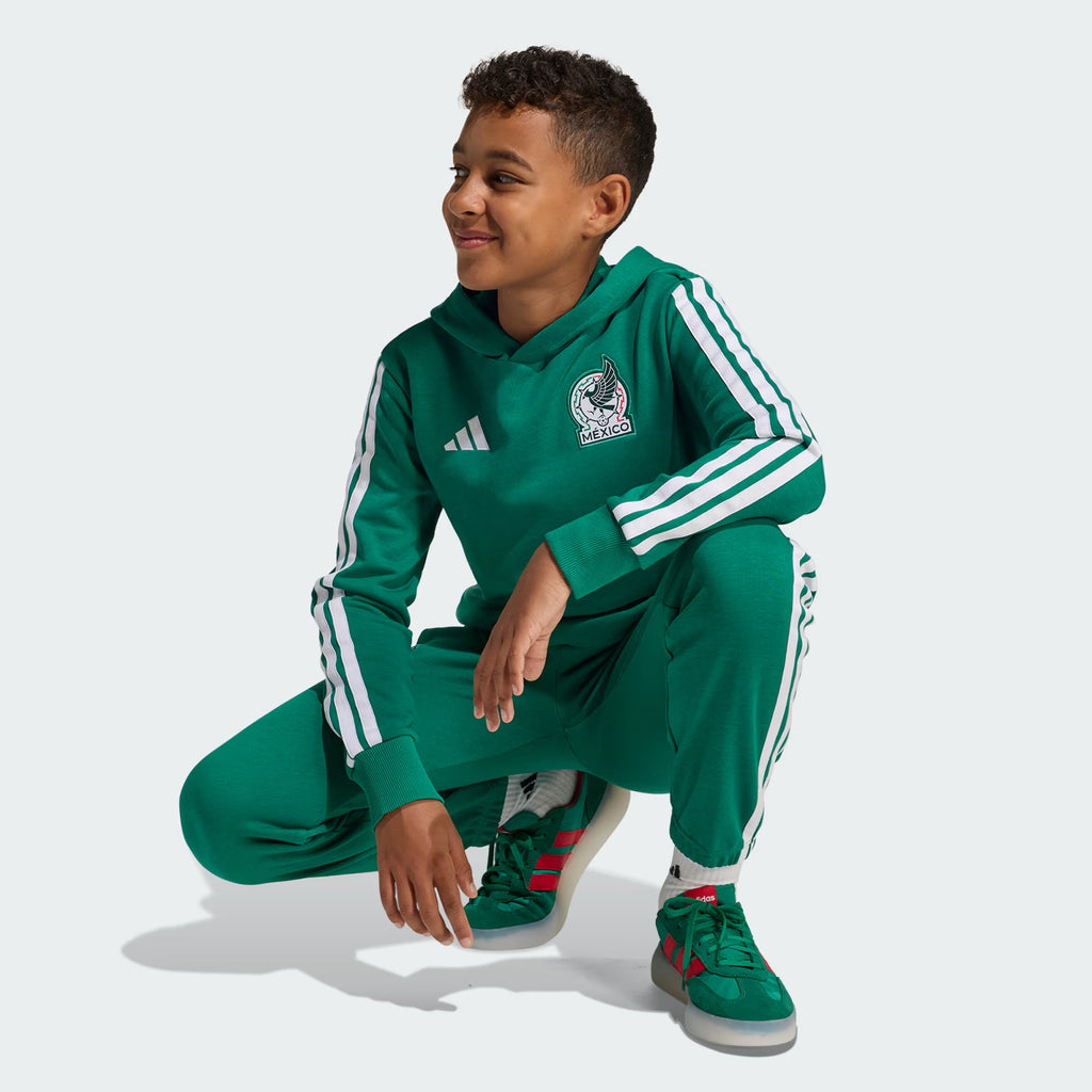 adidas Mexico DNA Youth Soccer Hoodie Green