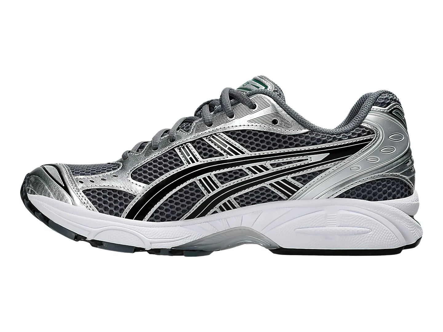 Tenis ASICS GEL KAYANO 14 Plateado y Verde para Hombre