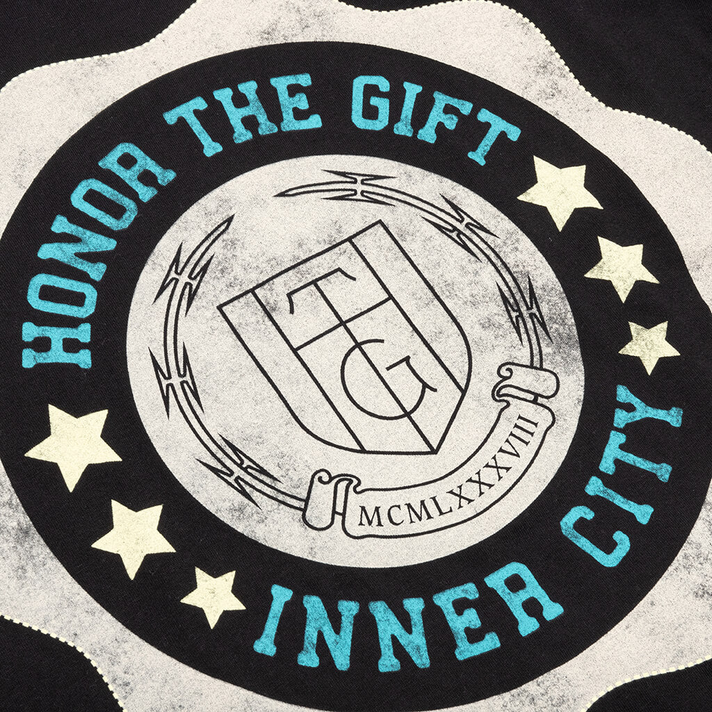 HTG Seal Logo L S Tee Black