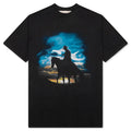 Harvest Moon T Shirt Washed Black