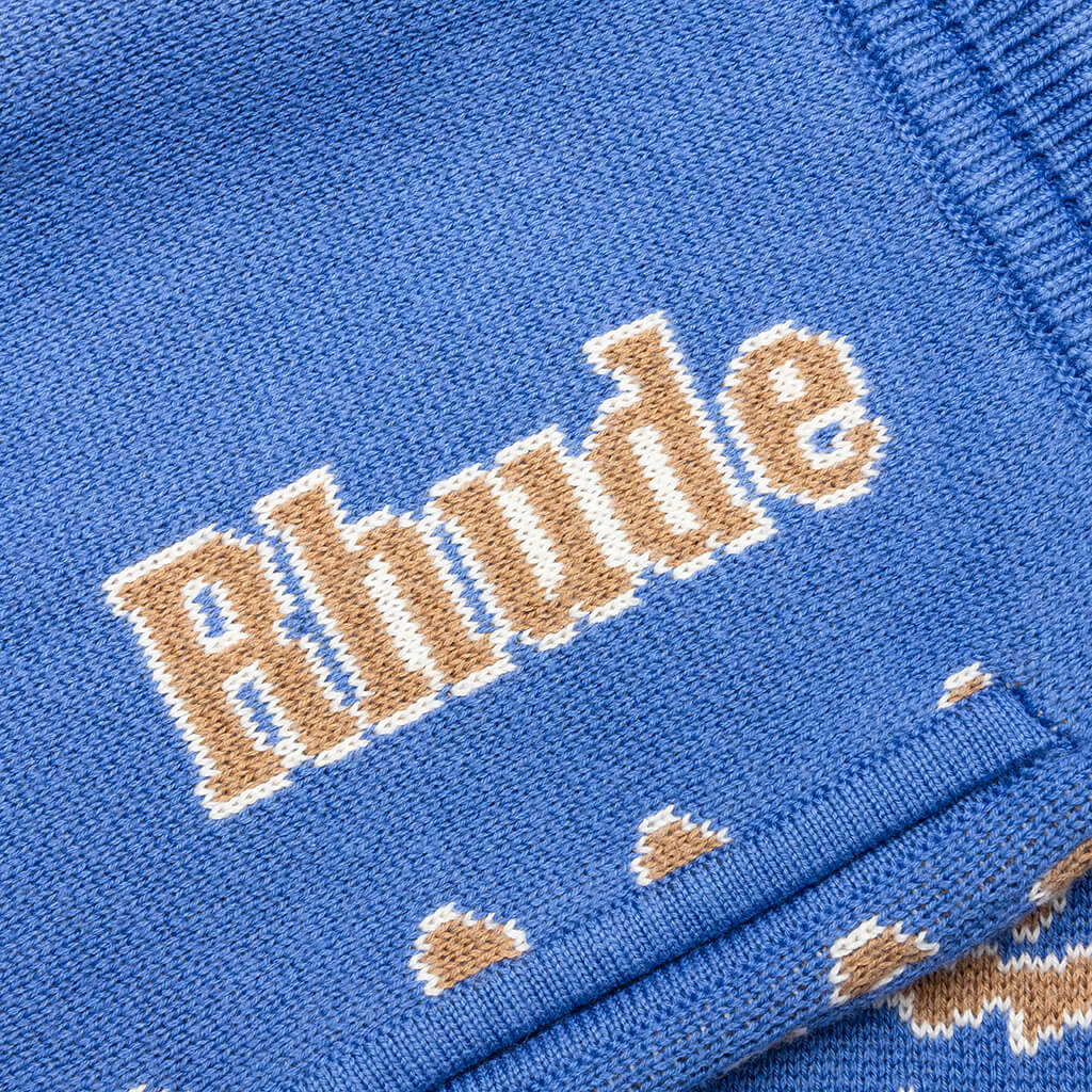 Bandana Knit Short Light Blue