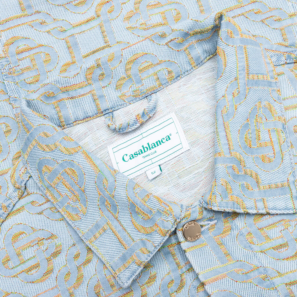 Monogram Denim Jacket Multi