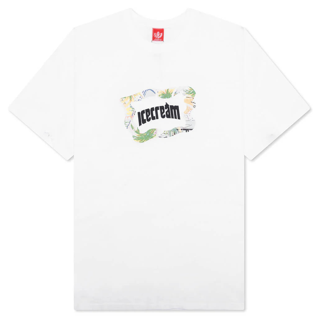 Icecream S S Tee White