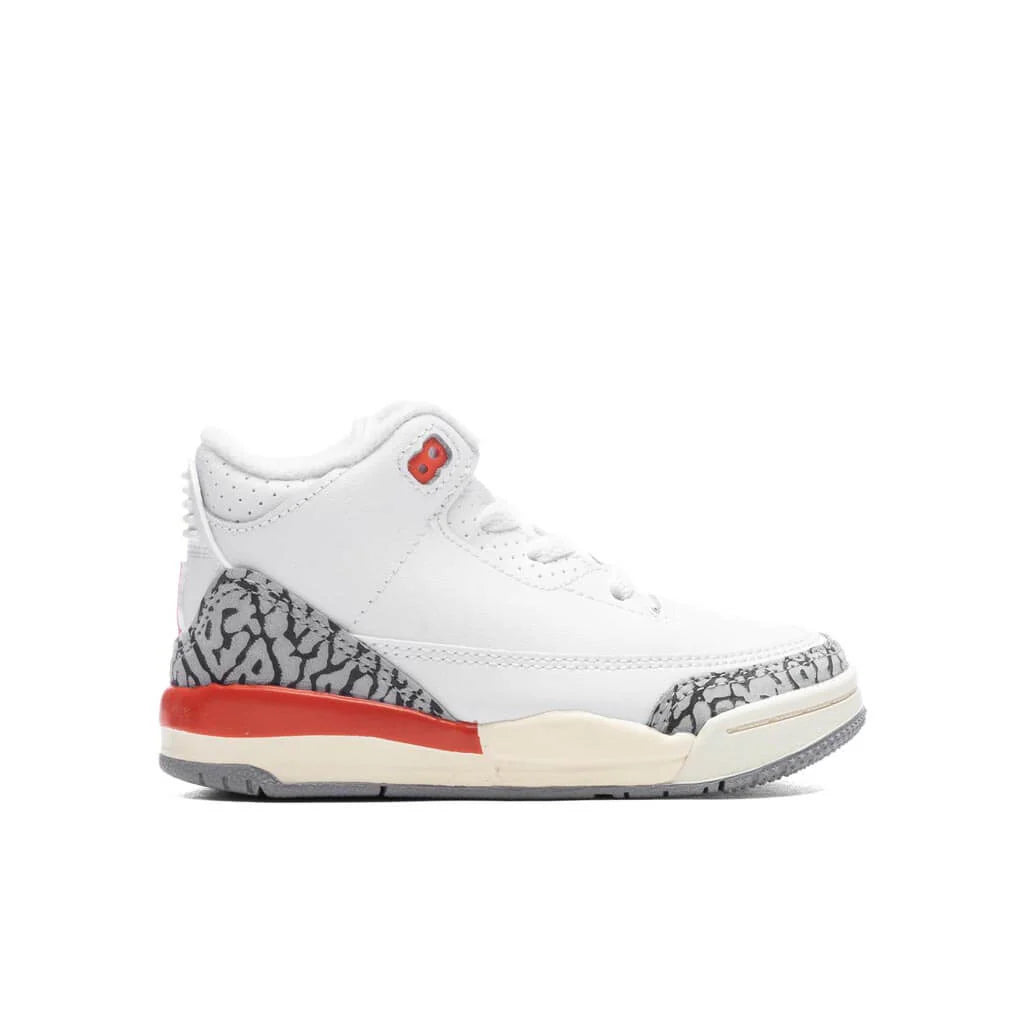 Air Jordan 3 Retro TD Georgia Peach White Cosmic Clay Sail