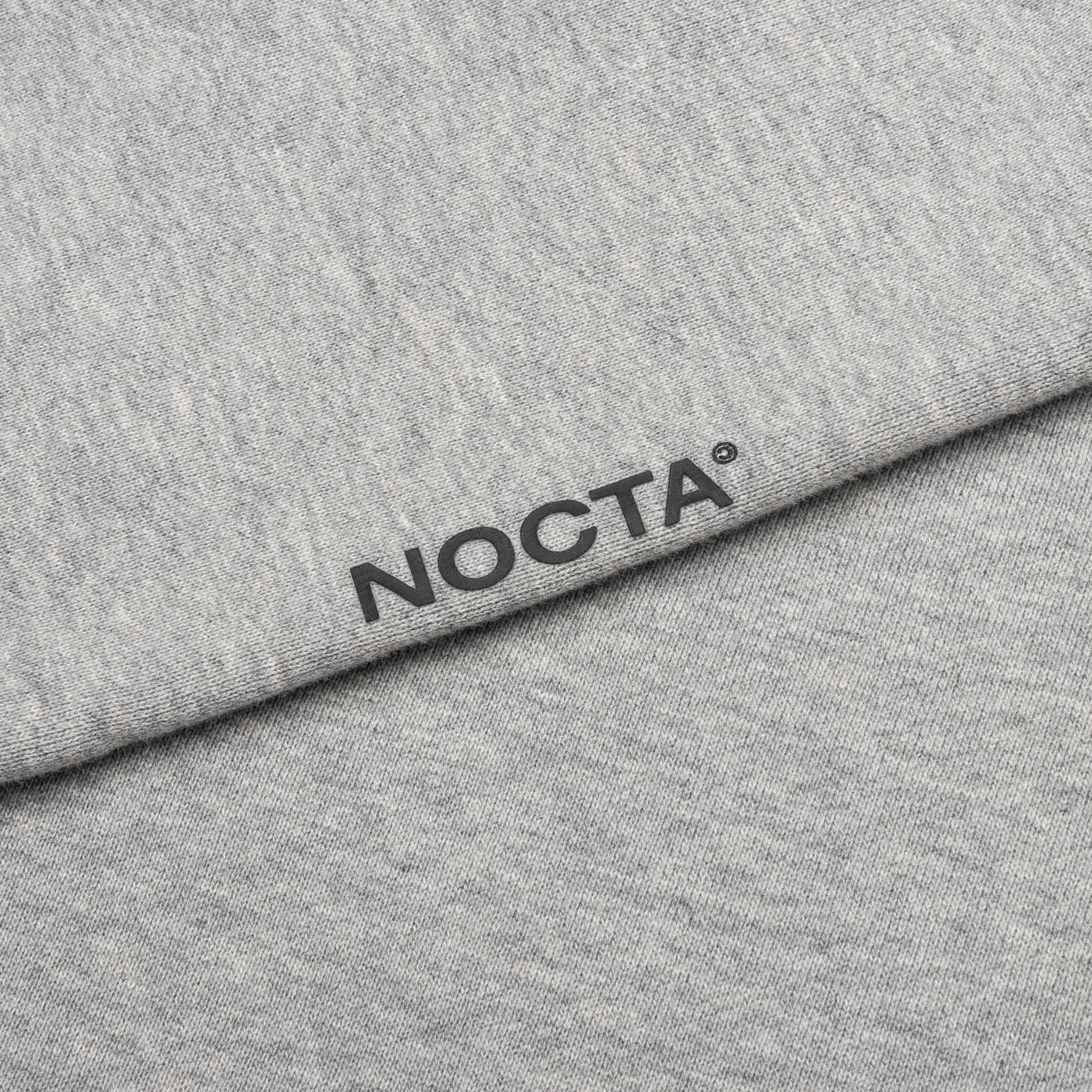 Nike x Nocta NRG CS Fleece Crew Dark Grey Heather Black