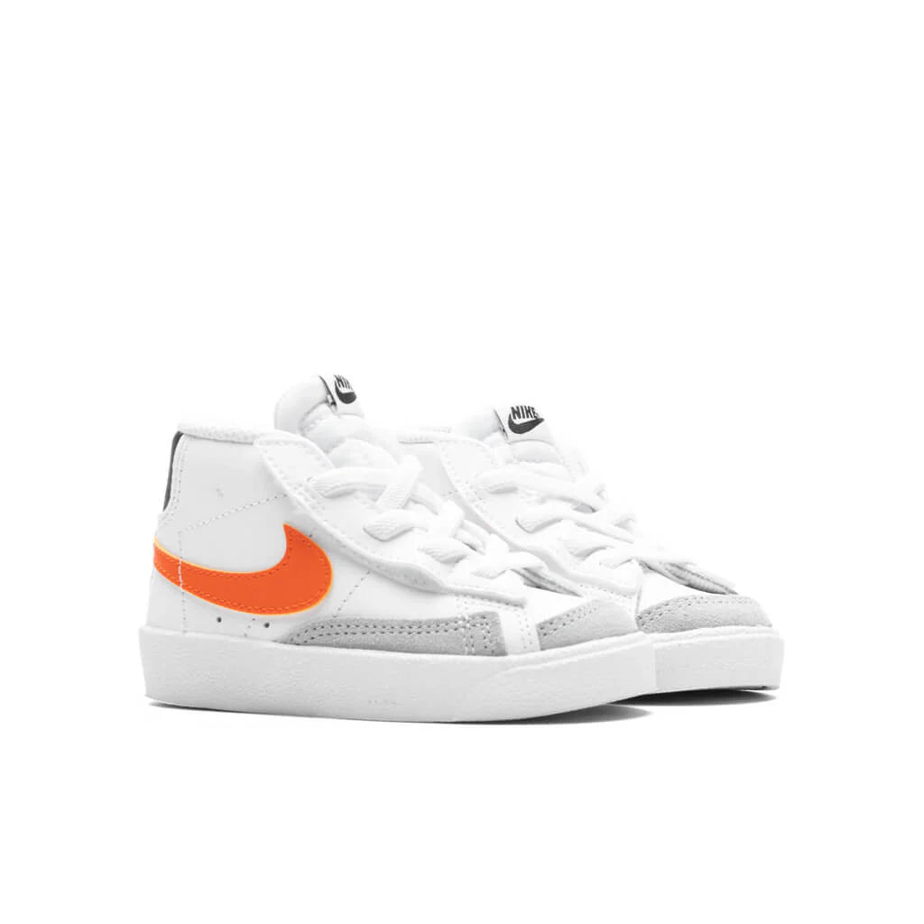 Blazer Mid 77 TD White Safety Orange Wolf Grey