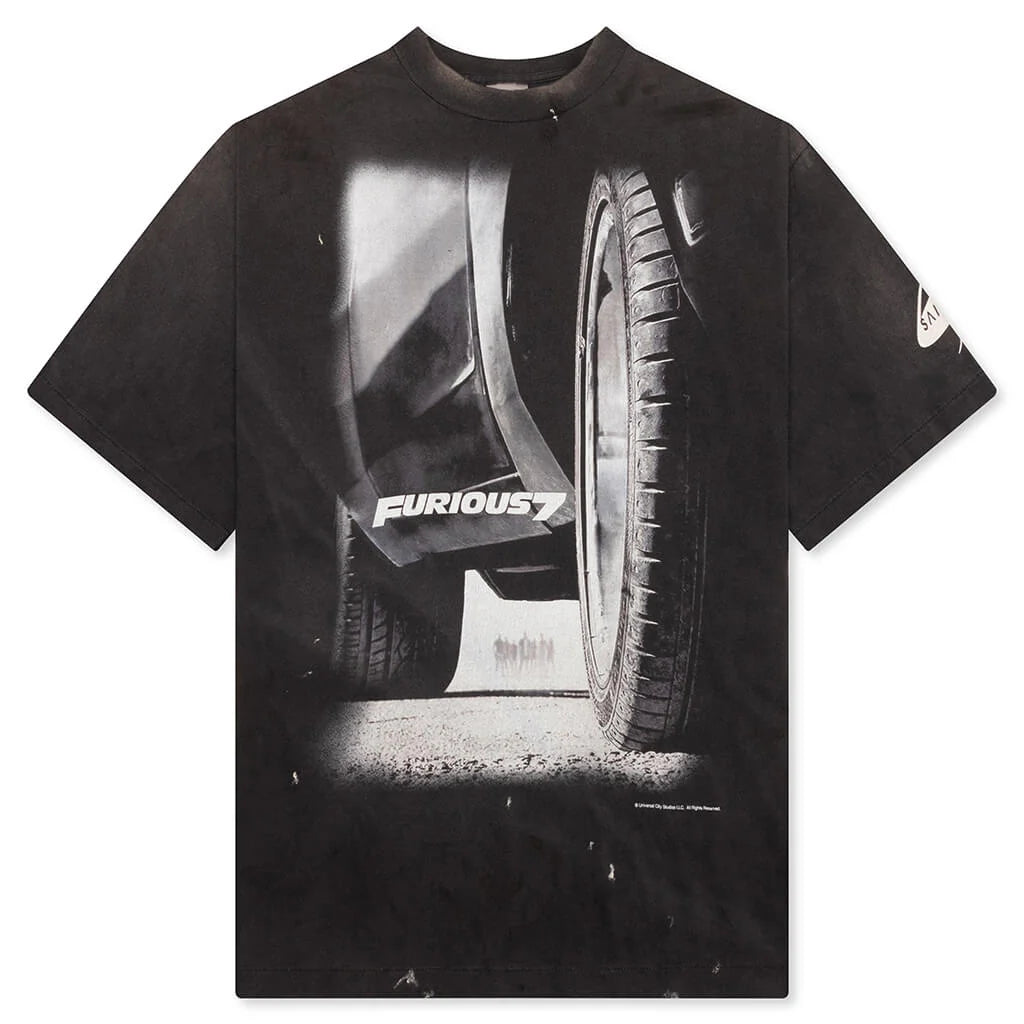 Saint M6 x Fast Furious 7 See You Again S S Tee Black