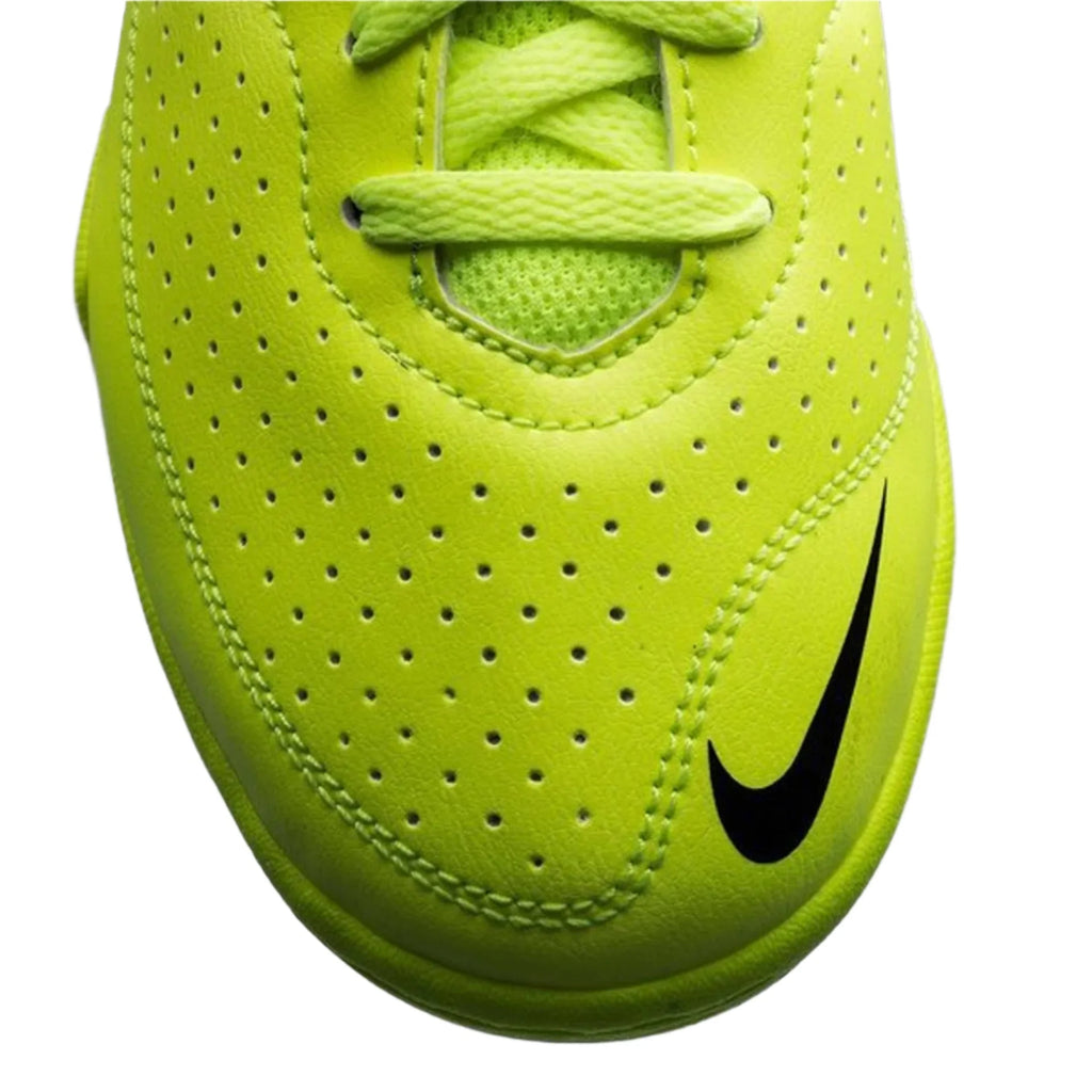 Nike JR Elastico II Indoor Soccer Shoes Volt Black