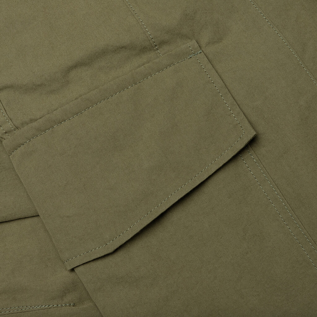 Compact Cotton Cargo Pants Khaki