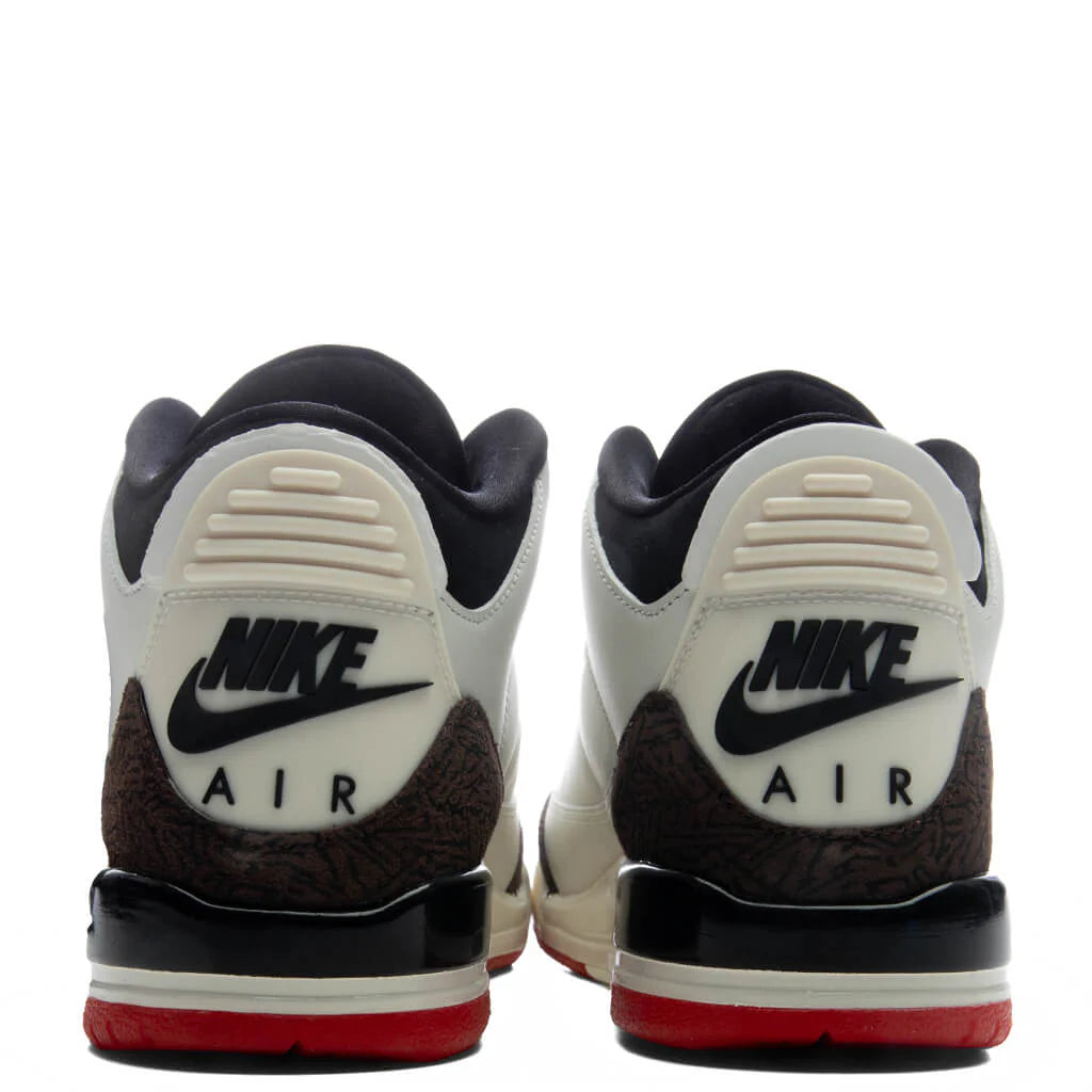 Air Jordan 3 Retro OG Worlds Best Dad GS Sail Black University Red Pale Ivory