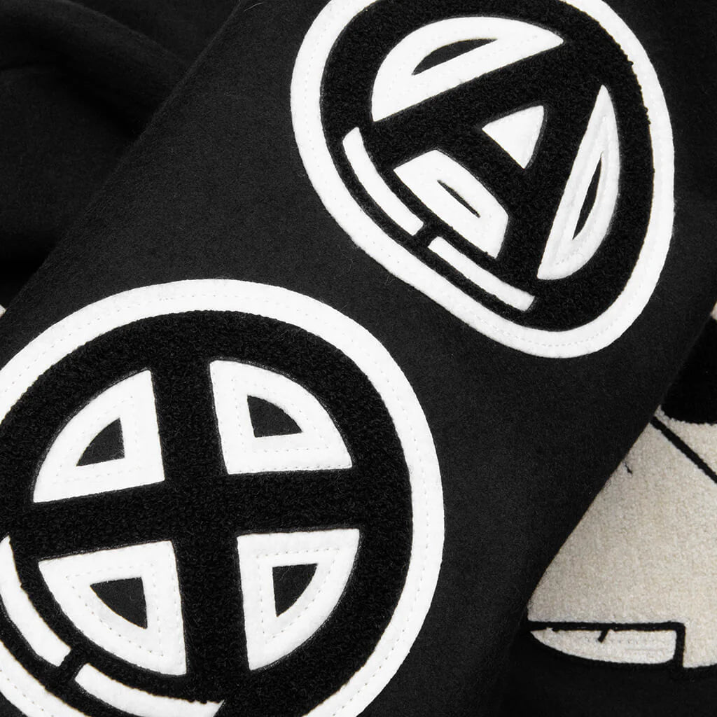 Saint M6 x Bounty Hunter Snt Hunter Varsity Jacket Black