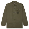 Cotton Herringbone P 44 Jacket Olive