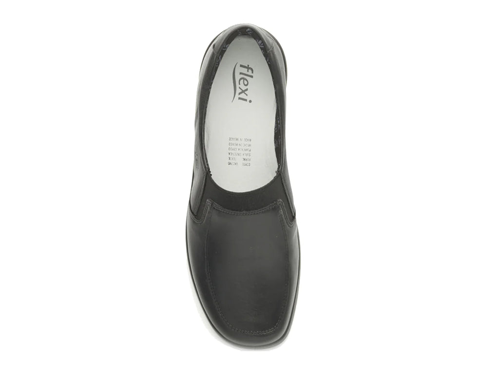 Zapatos Planos Flexi Negros para Mujer
