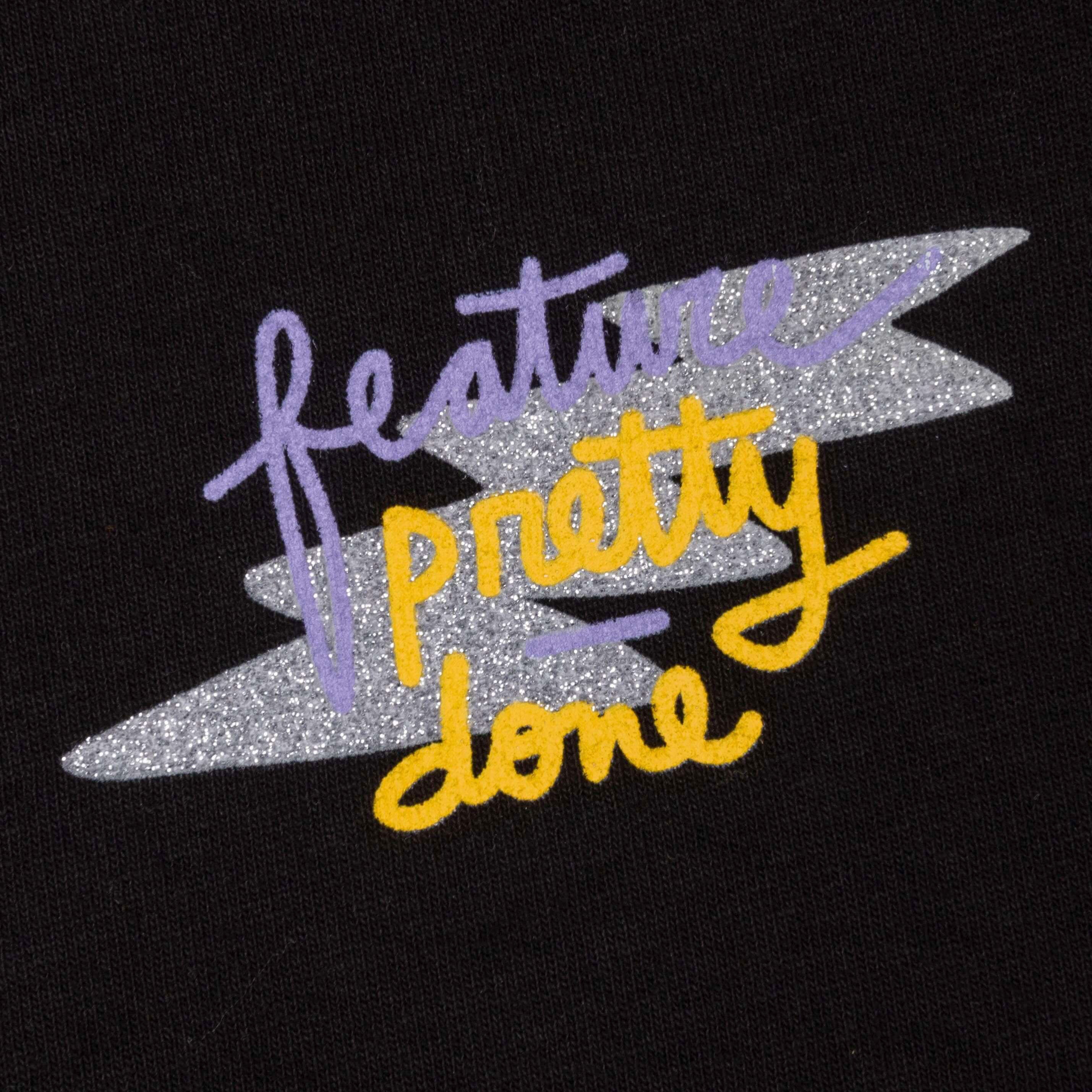 Feature x Pretty Done Mind Body Soul Tee Black