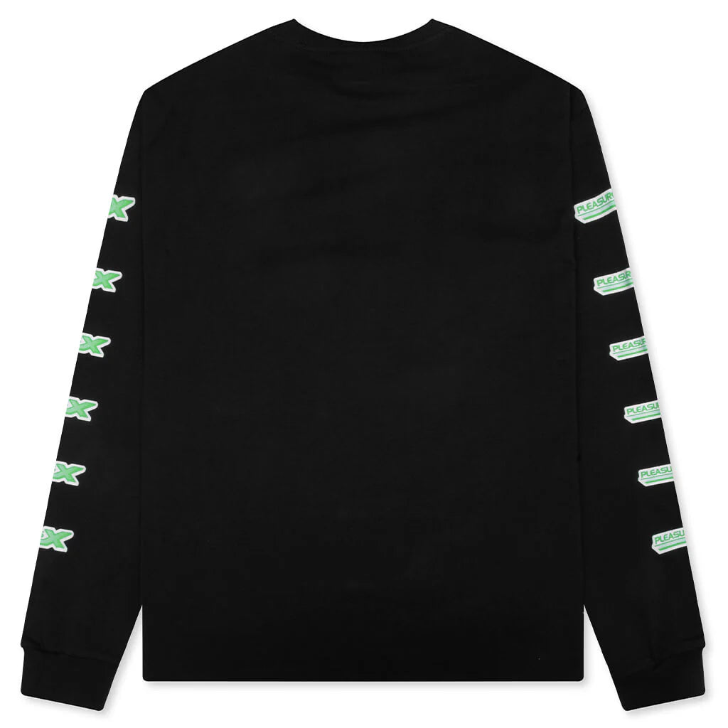 Pleasures X L S T Shirt Black