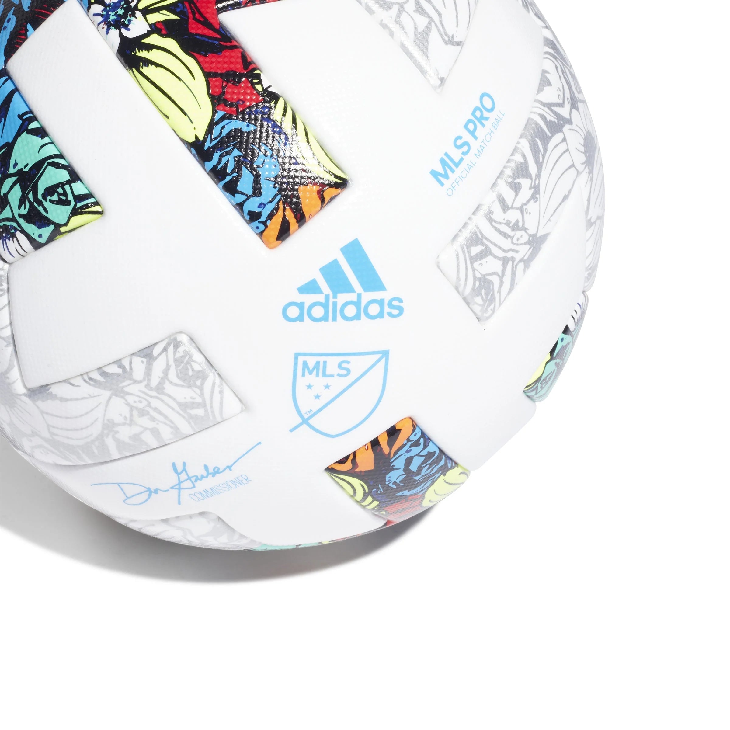 adidas MLS PRO Match Soccer Ball White Multi Color