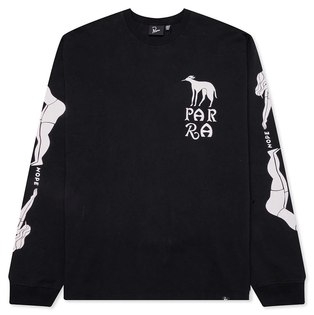Dog Training L S T Shirt Black