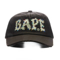 Color Stone Panel Cap Black